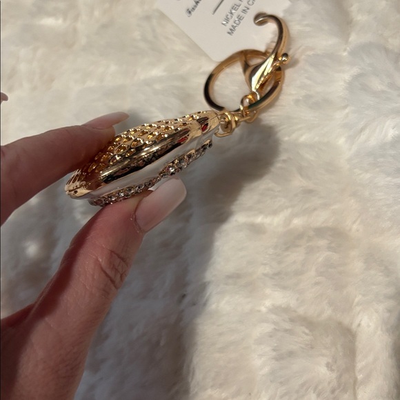 Sparkly Paw Print Keychain/Bag Charm - Picture 3 of 3